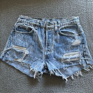 Vintage Levi’s 501 Jean shorts